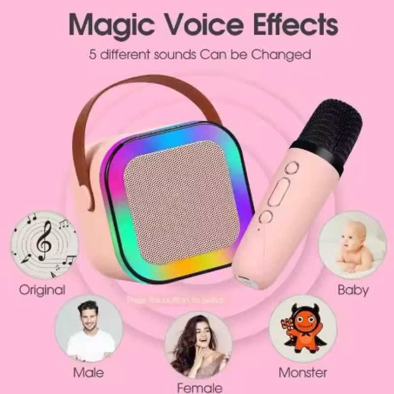 Home Appliances - K12 Karaoke Makinesi Taşınabilir Bluetooth 5.0