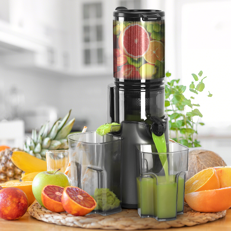 Electric Slow Juicer Cold Press - Tolife Yavaş Sıkım Soğuk Pres Meyve