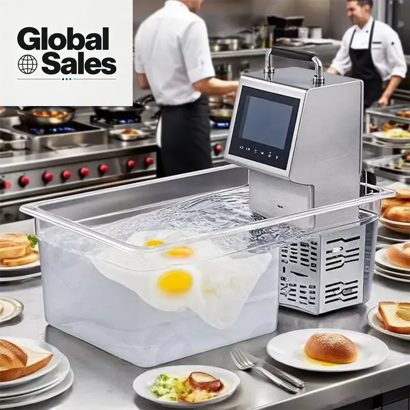 Digital Sous Vide Precision Cooker - Paslanmaz Çelik Sous Vide Yavaş Pişirme