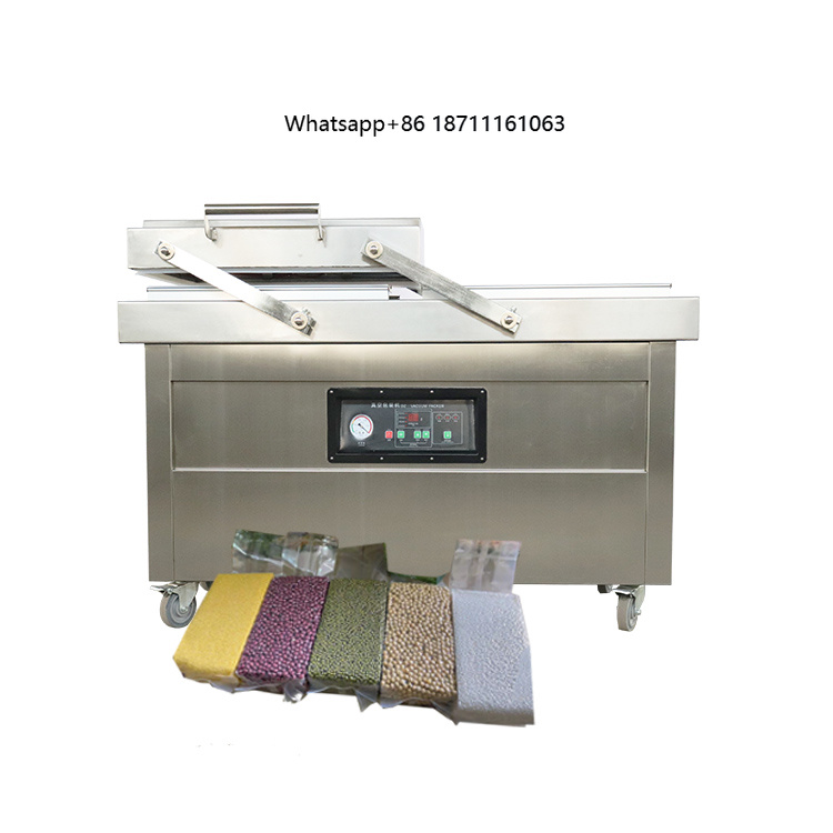Food Vacuum Sealer Machine - Yarı Otomatik Gıda Tofu Çift Vakumlu