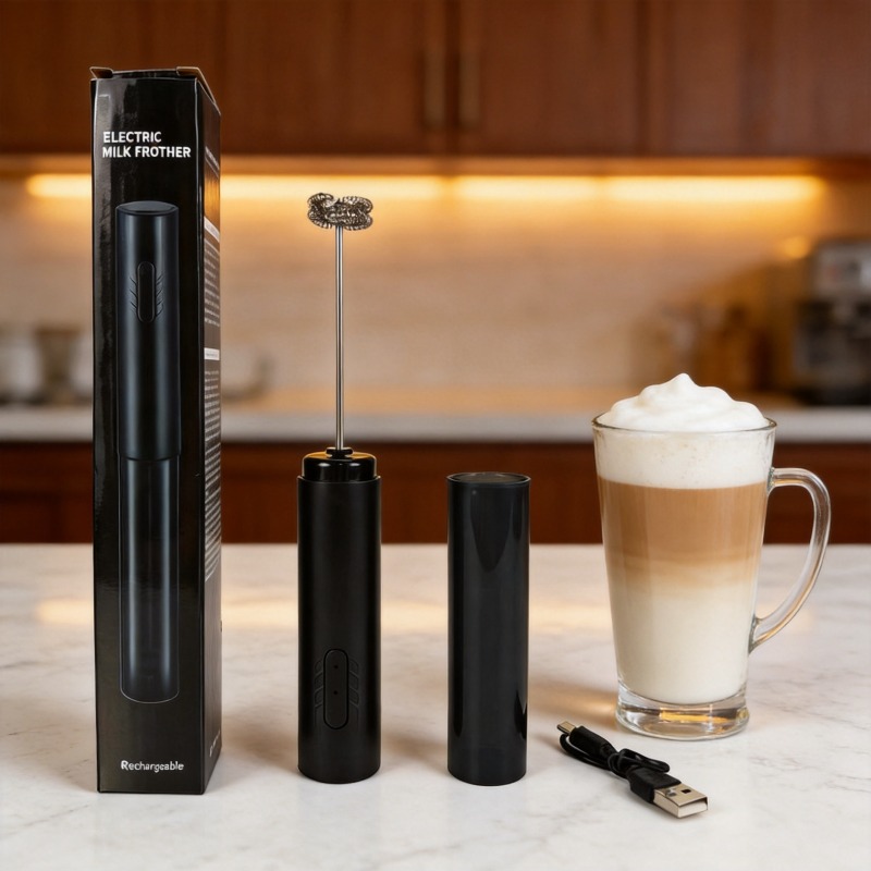 Portable Blender Usb Rechargeable - Elektrikli Süt Köpürtücü Taşınabilir Yumurta Çırpıcı
