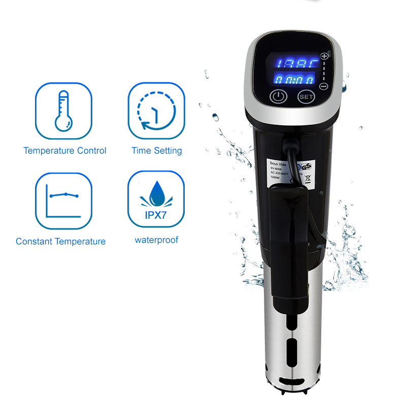 Digital Sous Vide Precision Cooker - Su geçirmez Sous Vide Hassas Ocak