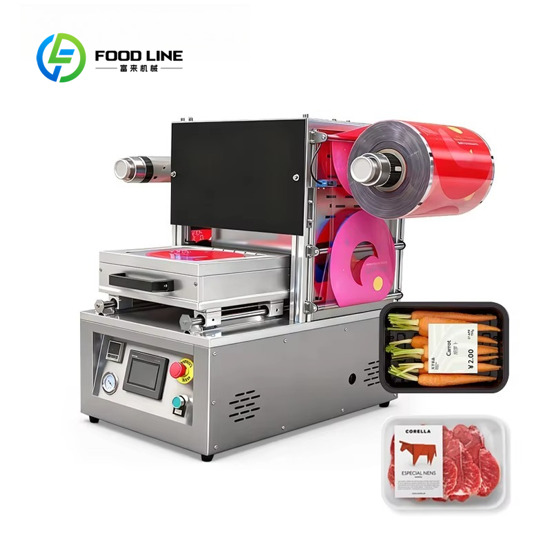Food Vacuum Sealer Machine - Özelleştirilmiş Yarı Otomatik Elektrikli MAP Tepsi