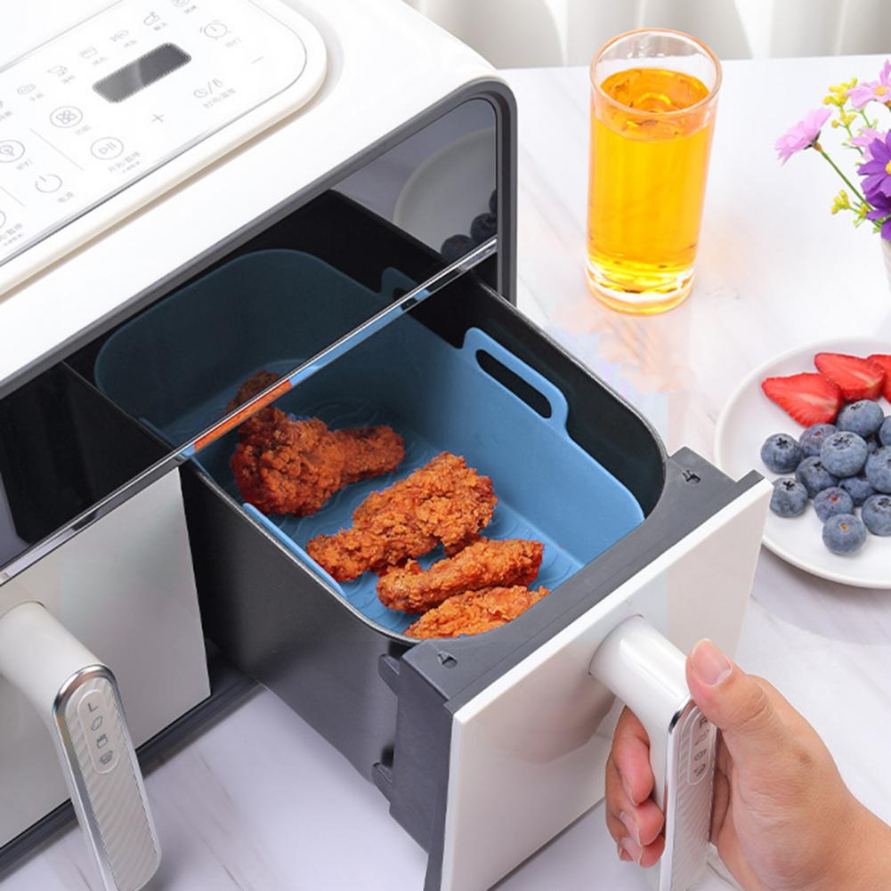 Air Fryer Silicone Pot Liner - Hava Fritözleri Tavası Kullanışlı Fritöz Tencere