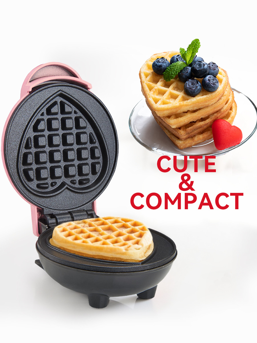 Mini Waffle Maker Machine - Mini Waffle Makinesi Elektrikli Mutfak Aleti