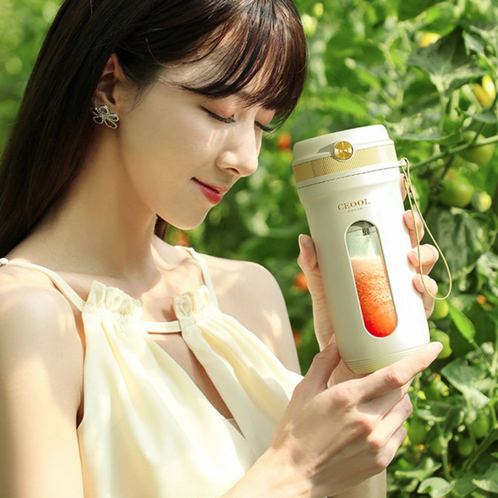 Portable Blender Usb Rechargeable - Taşınabilir 4/10 Bıçaklı Meyve Blender Bardağı,