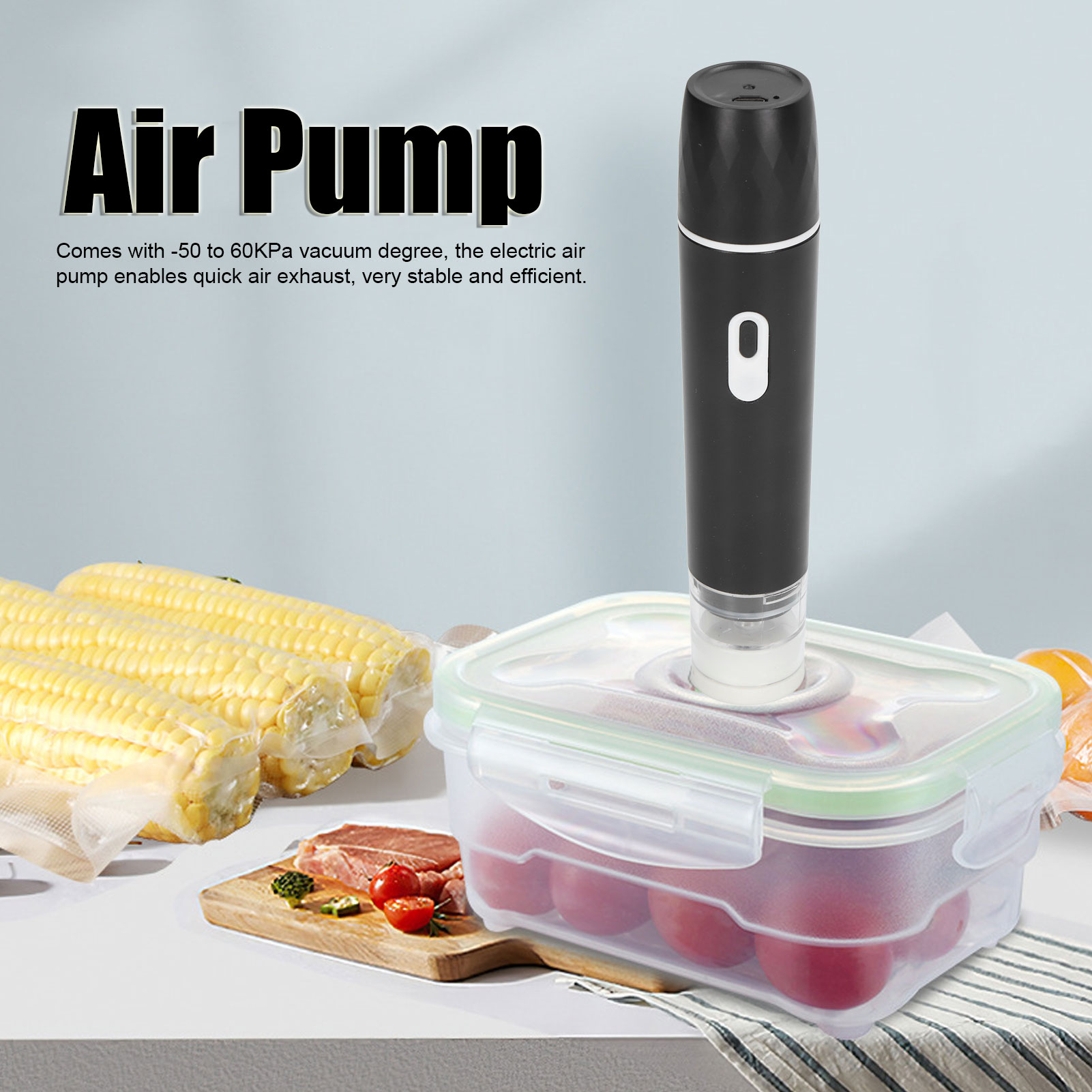 Elektrikli Hava Pompası El Tip - Food Vacuum Sealer Machine incelemesi ve fiyatı