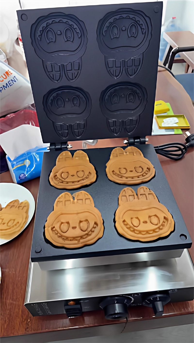 Profesyonel Karikatür Şekilli  - Mini Waffle Maker Machine incelemesi ve fiyatı