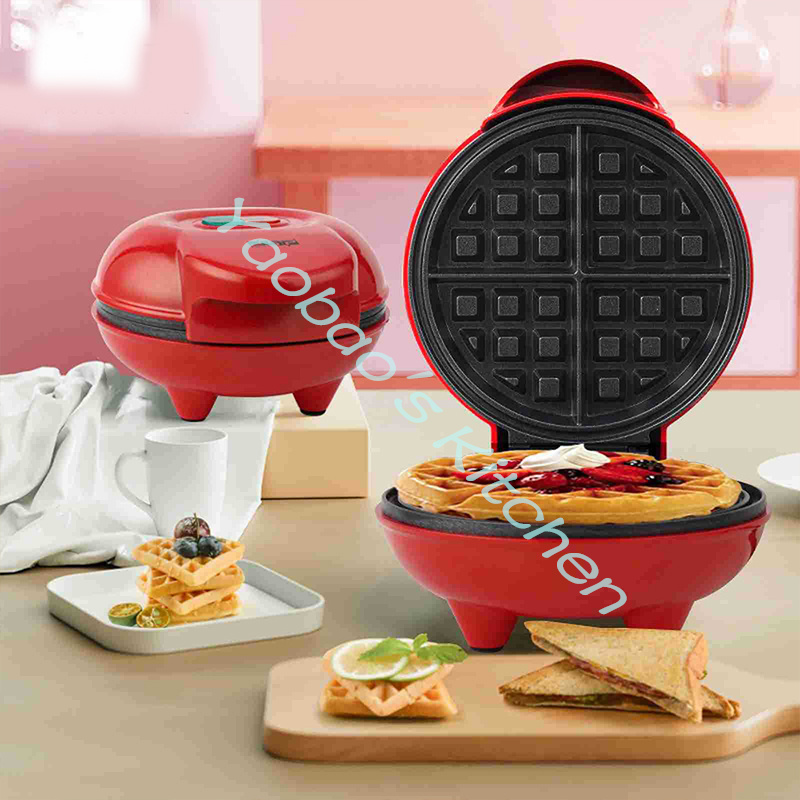 Mini elektrikli taşınabilir iz - Mini Waffle Maker Machine incelemesi ve fiyatı