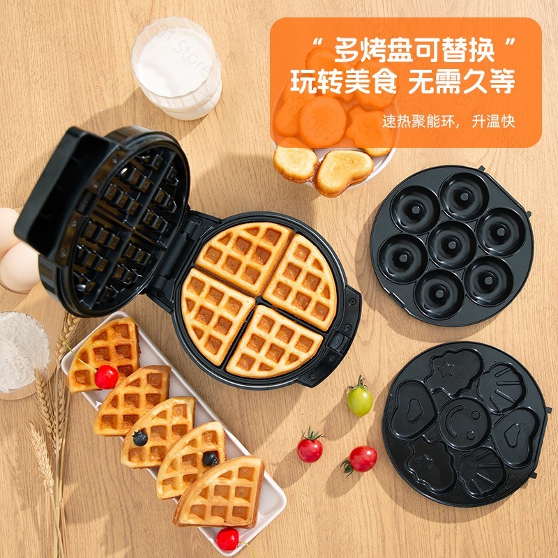 Mini 3'ü 1 Arada Kahvaltı Maki - Mini Waffle Maker Machine incelemesi ve fiyatı