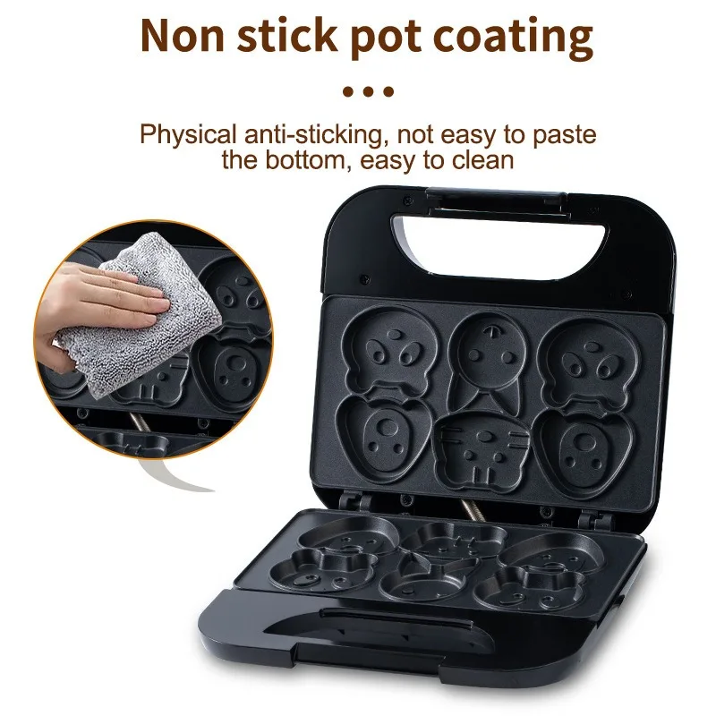 Ev Tipi Karikatür Bisküvi Maki - Mini Waffle Maker Machine incelemesi ve fiyatı